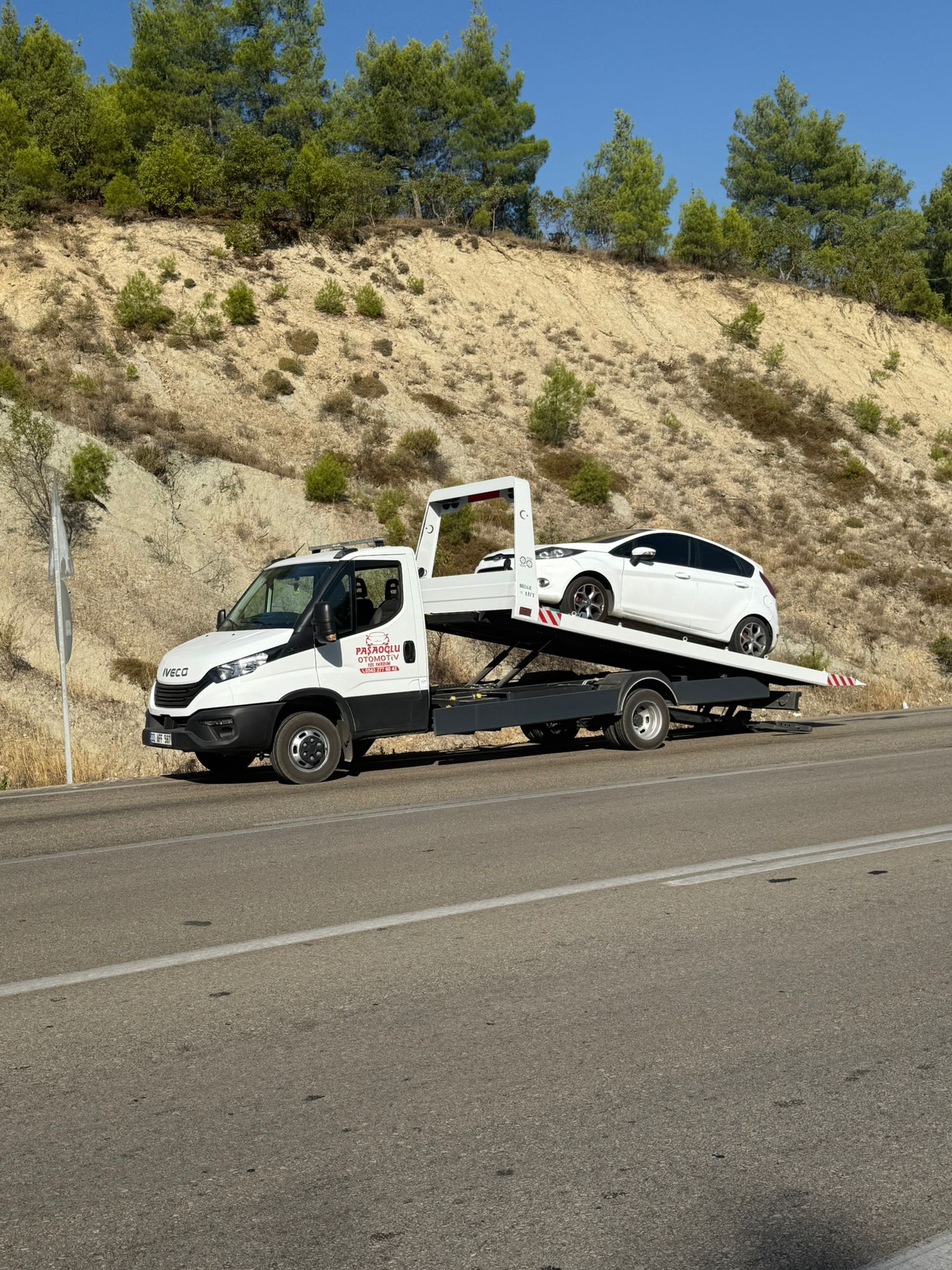 Profesyonel çekici operasyonu